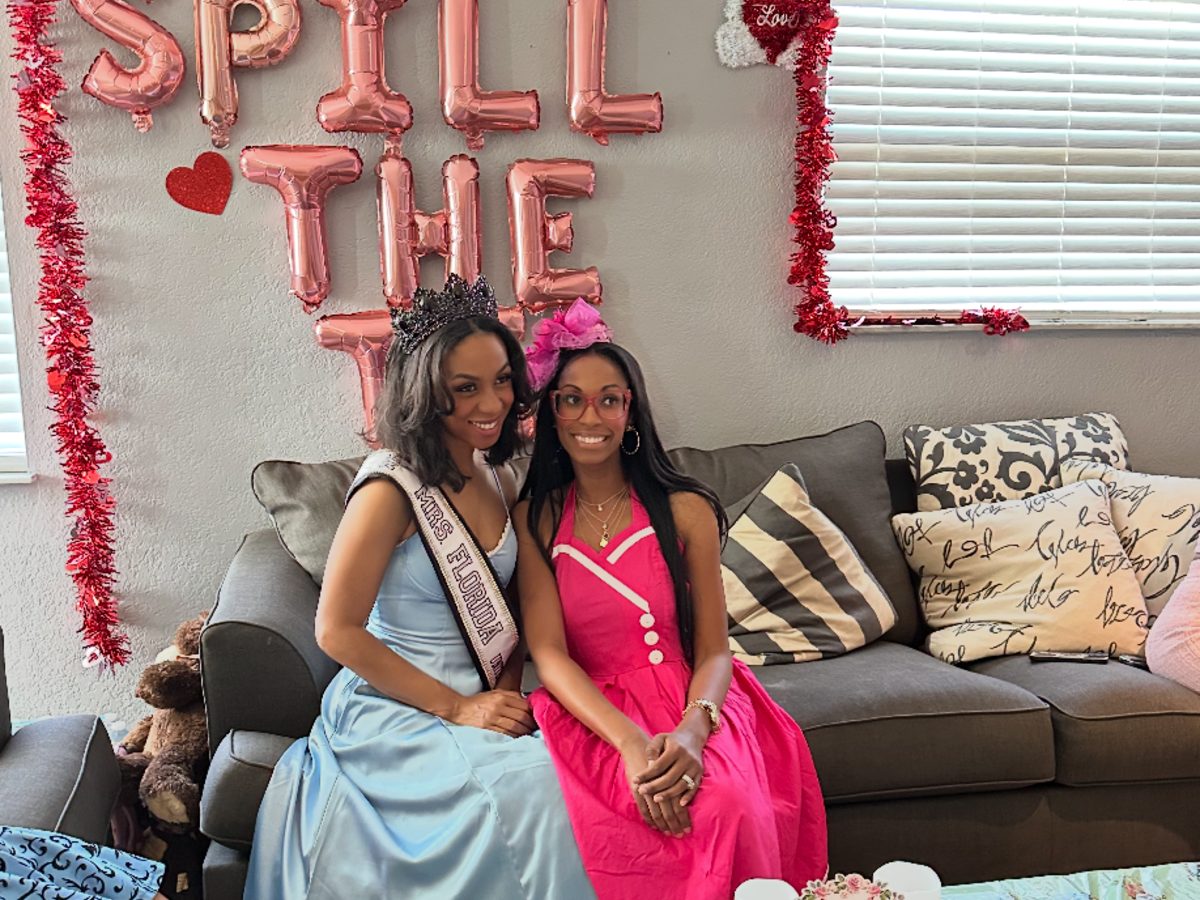 Mentors at a C.A.L.I. tea party event for young women