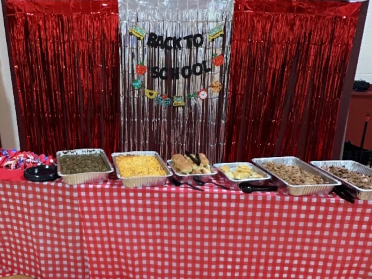 Back to school celebration meal