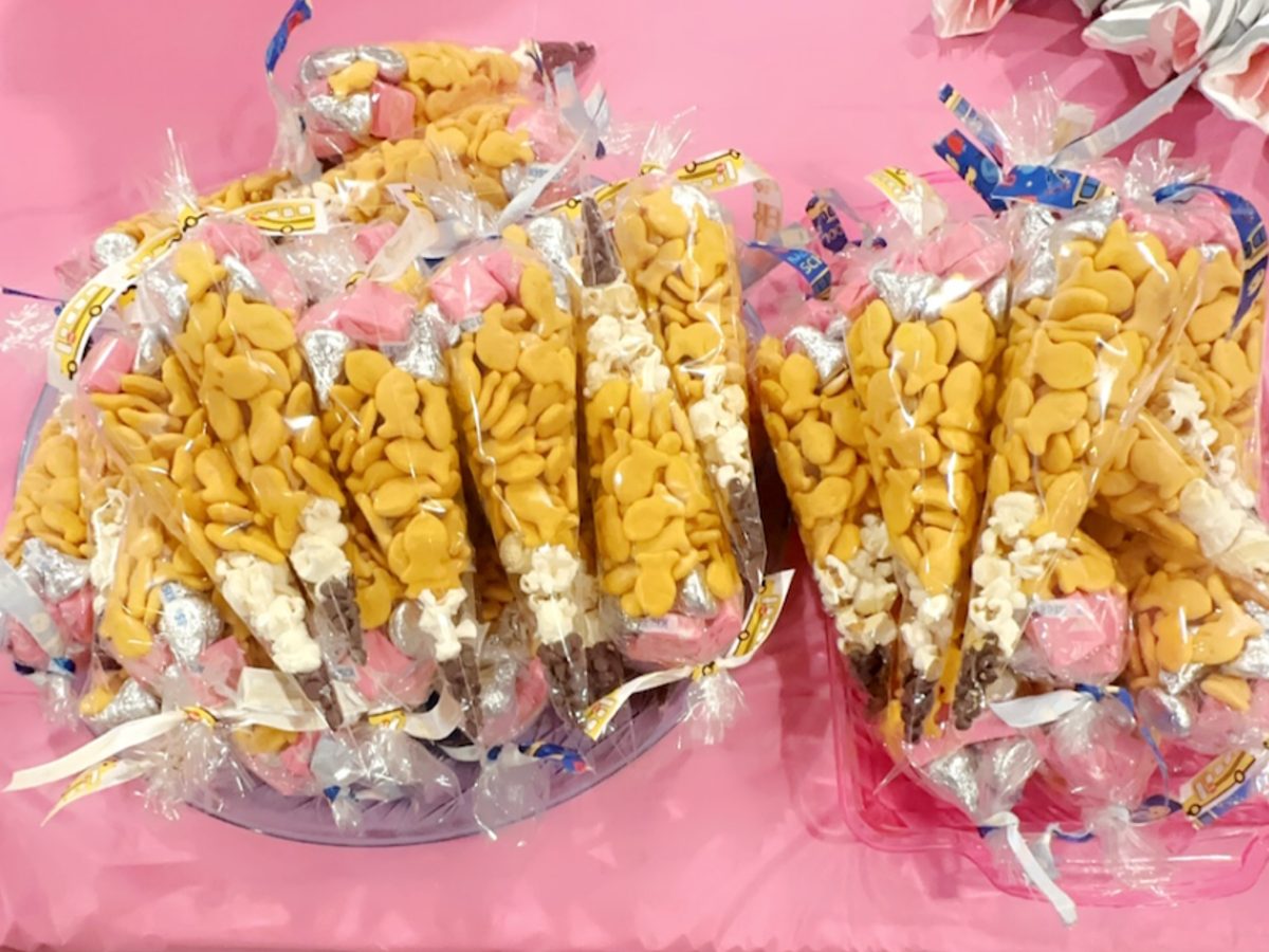 Back to school snack bags for students