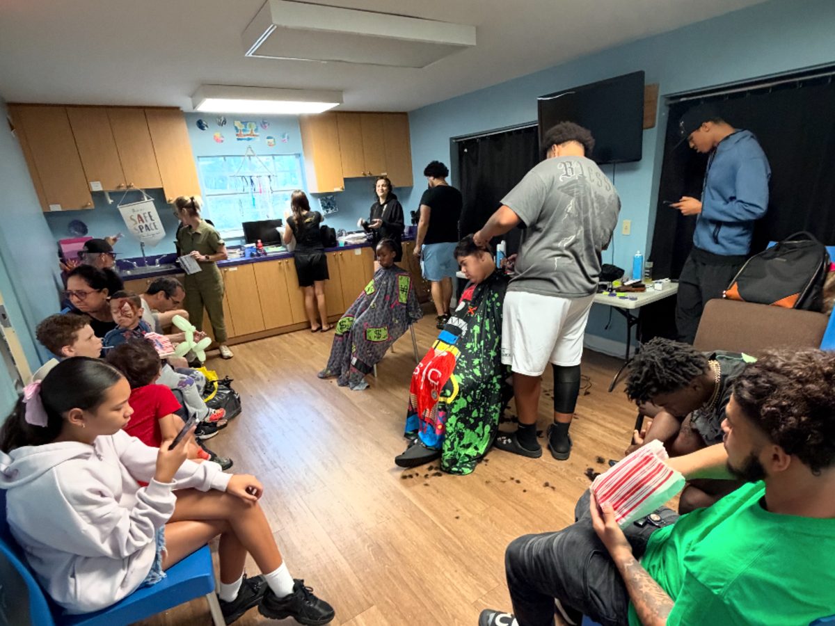 Free haircuts for kids and adults at S.O.S.